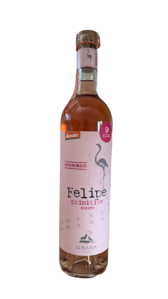 Lunaria Felipe Primitivo Rosato 9%